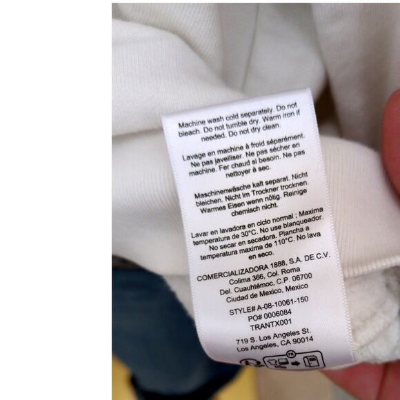 Anine Bing Miles Sweatshirt Slogan Rock 'n' Roll - Picture 8 of 8